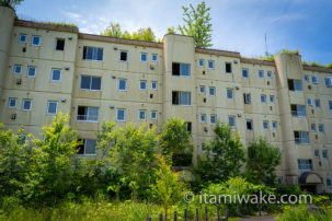 泥に埋まった廃墟団地！洞爺湖有珠山ジオパークで噴火被害を見る