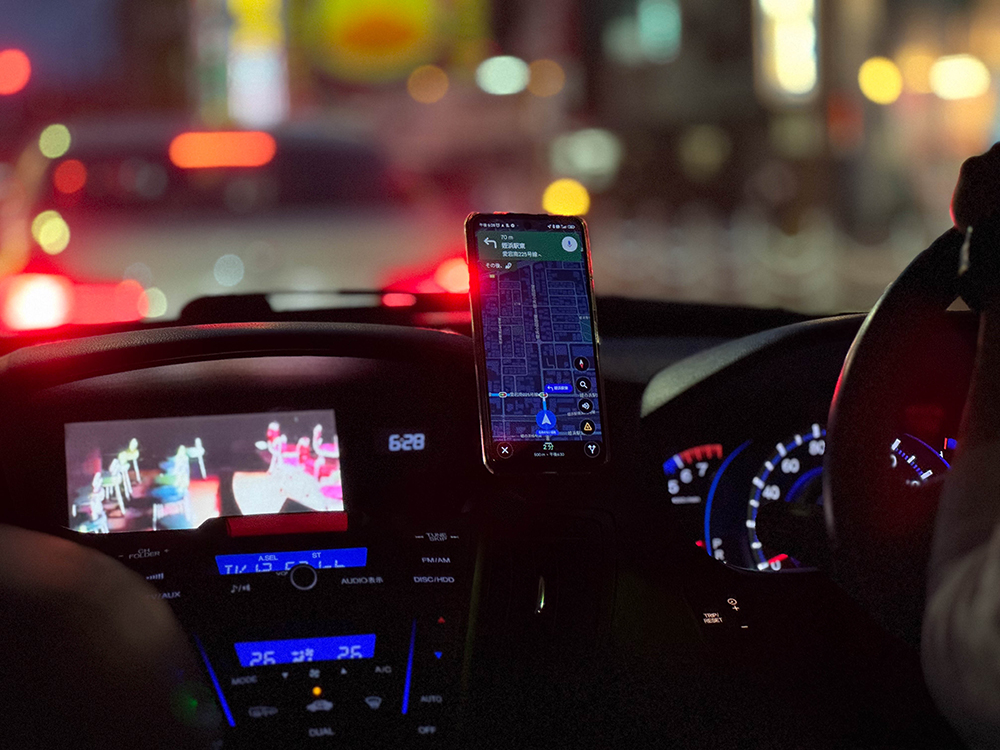 SIMがないと渋滞情報が見れないから困る