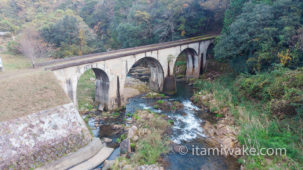 広浜鉄道今福線の名残、4連アーチと5連アーチを見る。有名な未成線は今も現役