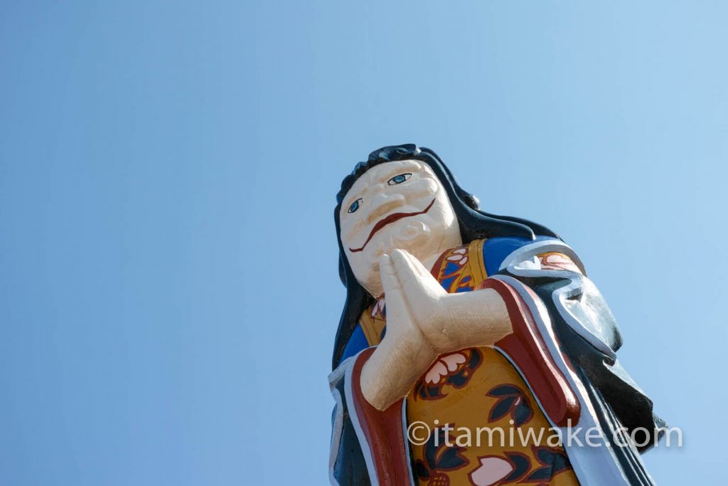 大分県法華寺の城山鬼子母神像は日本最大！テレフォン説教も利用してみた