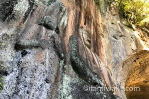 磨崖仏、イイ！大分県普光寺の日本一大きい？磨崖仏に心奪われる