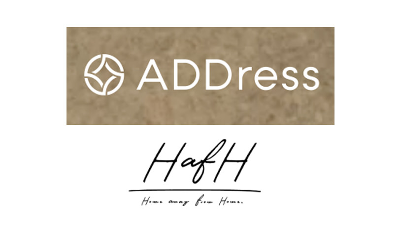 ADDressとHafHのロゴ