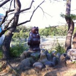 大山緑地の巨大狸像！愛知県高浜市のB級スポットに行ってきました