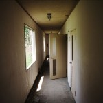 建物と植物のコラボレーションがステキな廃社員寮