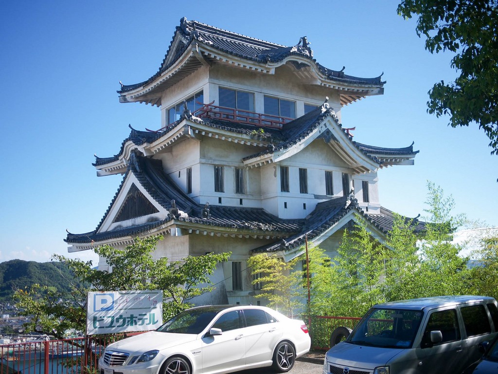 世にも珍しきお城の廃墟！尾道城