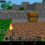 nexus7でマインクラフト！自分だけのパノラマ島を構築中です