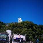 大船観音　JR大船駅からすぐ近く、鎌倉観光にもおすすめな巨大観音像