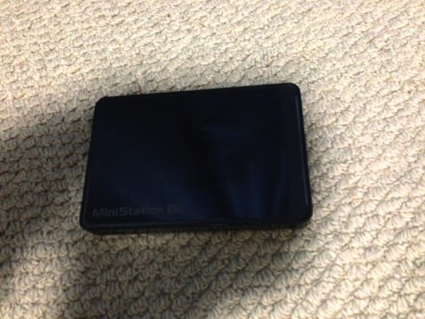 重量165g！USB3.0対応！軽くて早い外付けHDD『HD-PCT500U3-BC』を買った