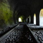完全なる暗闇！恐ろしすぎる廃トンネル！