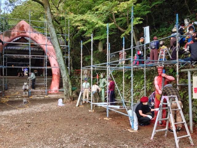 桃太郎神社修復活動に行ってきた！愛知県犬山市のローカルB級スポットが賑わった！