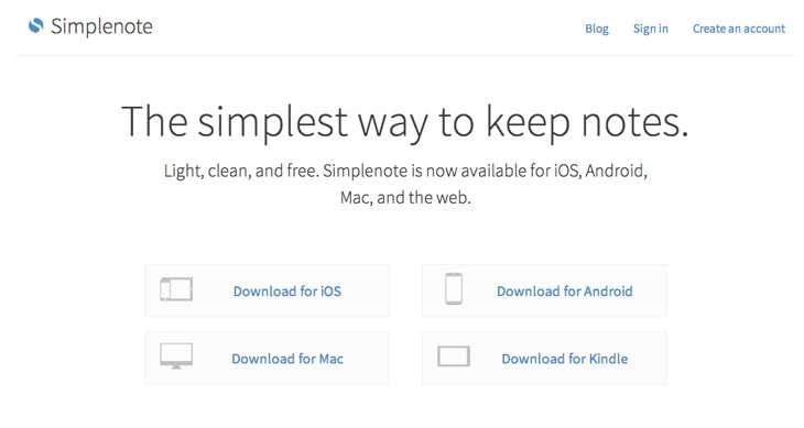 同期爆速・正確！Mac・Windows・Android・iPhoneどこからでも使えるメモアプリ『Simplenote』の使い方
