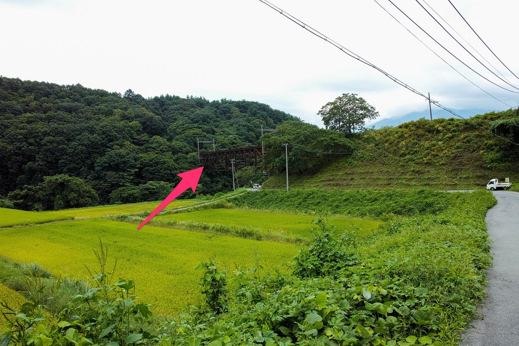 『立場川鉄橋』を見た！長野県富士見町にある中央本線旧線の廃橋！