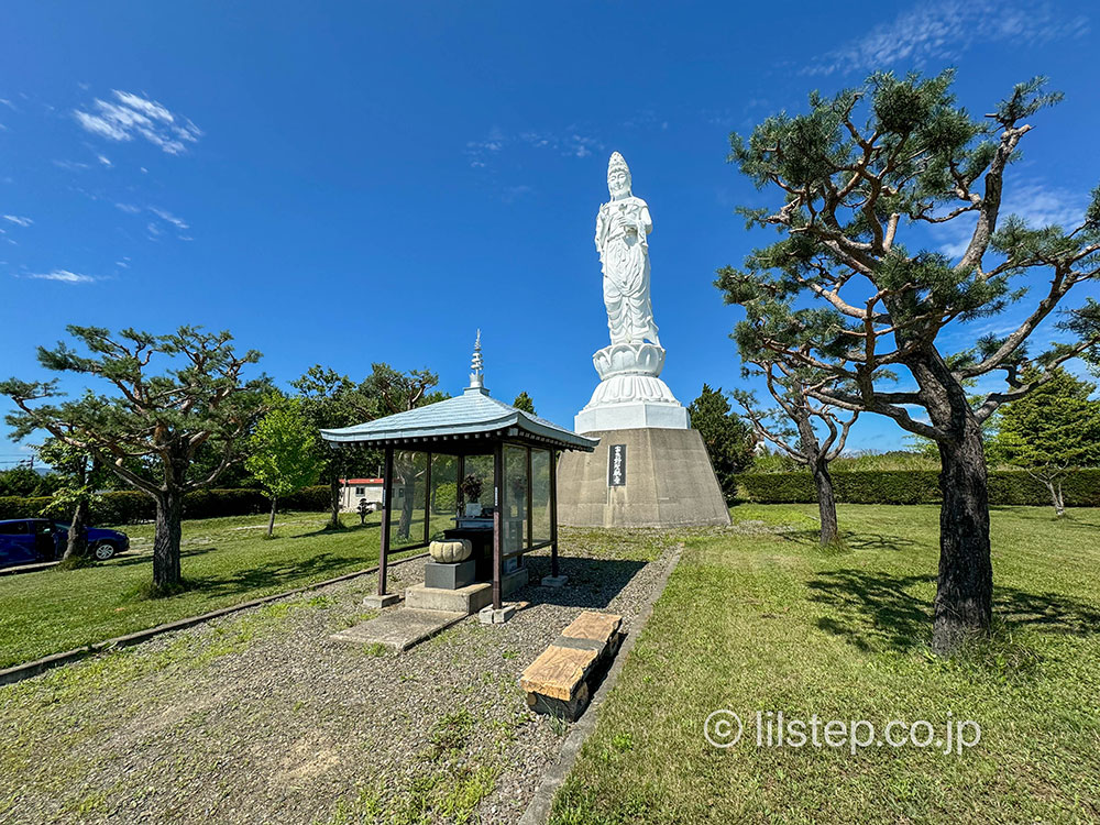 偶然見つけた観音様