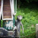 岡山県の吉備津彦神社は桃太郎の元ネタが祀られてるし宇宙人っぽい猿がいた