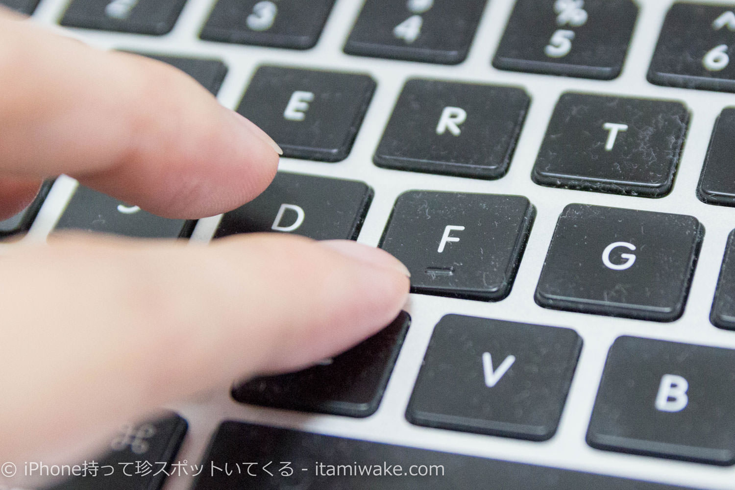 MacBookProのキーボード