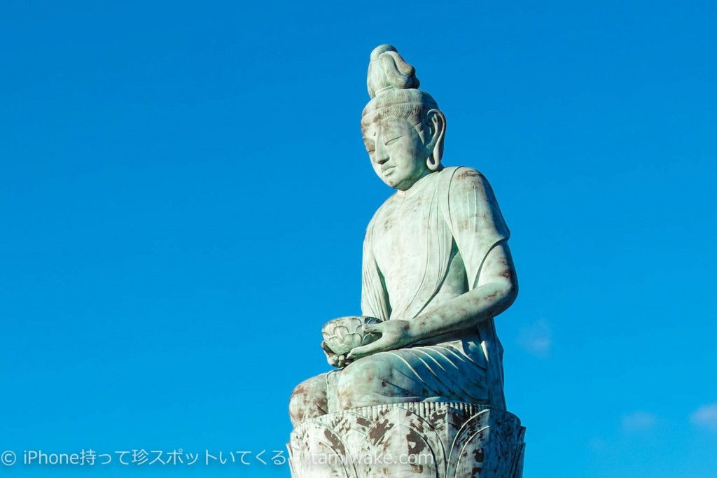 あ、正座してる！秩父の巨大観音像が観音様の常識を逸脱してて面白い